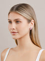Isabelle Langlois Pink Tourmaline and Multi-Coloured Gemstone Earrings