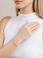 1.82ct Cross Over Diamond Bangle