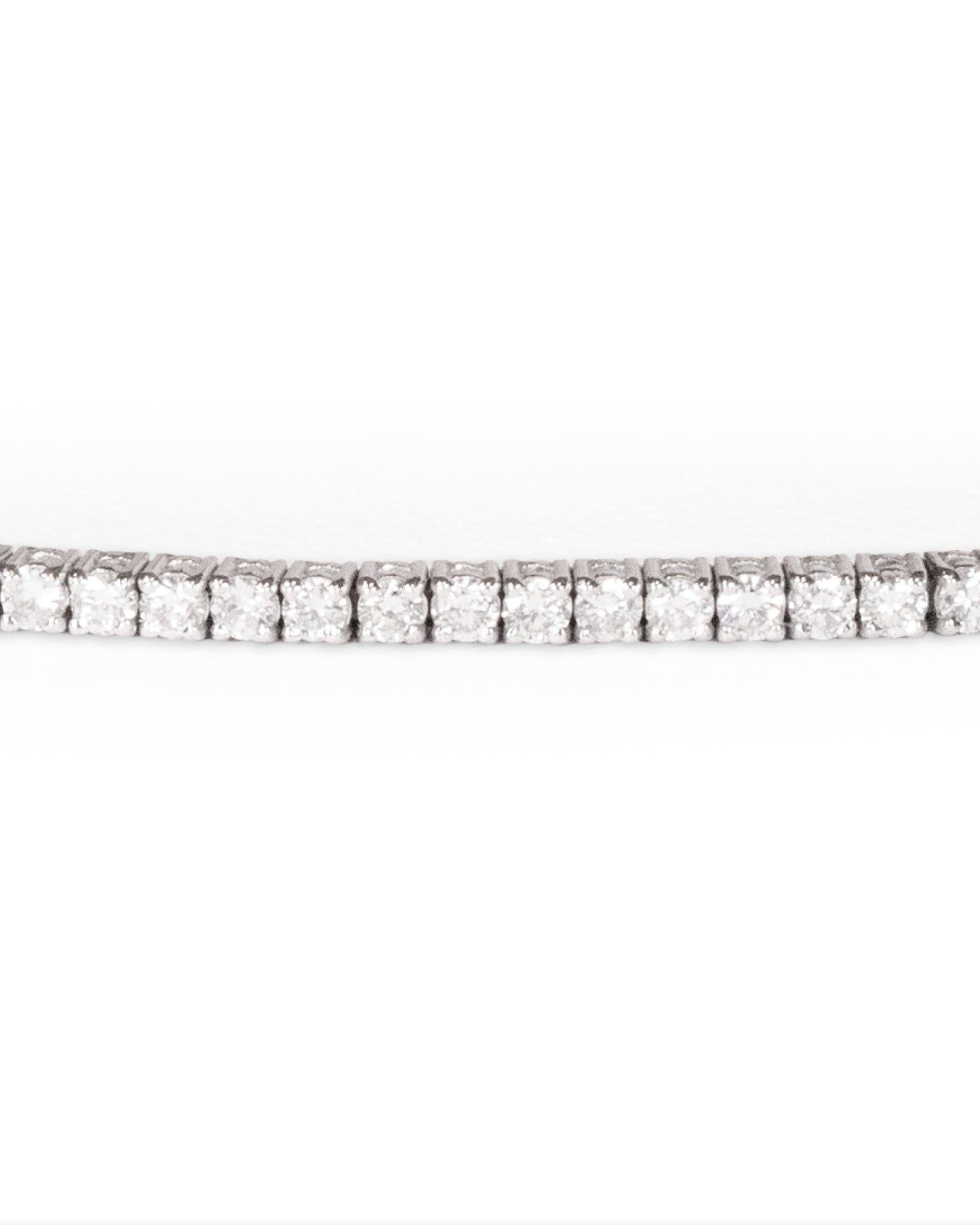 White Gold & Diamond Tennis Bracelet