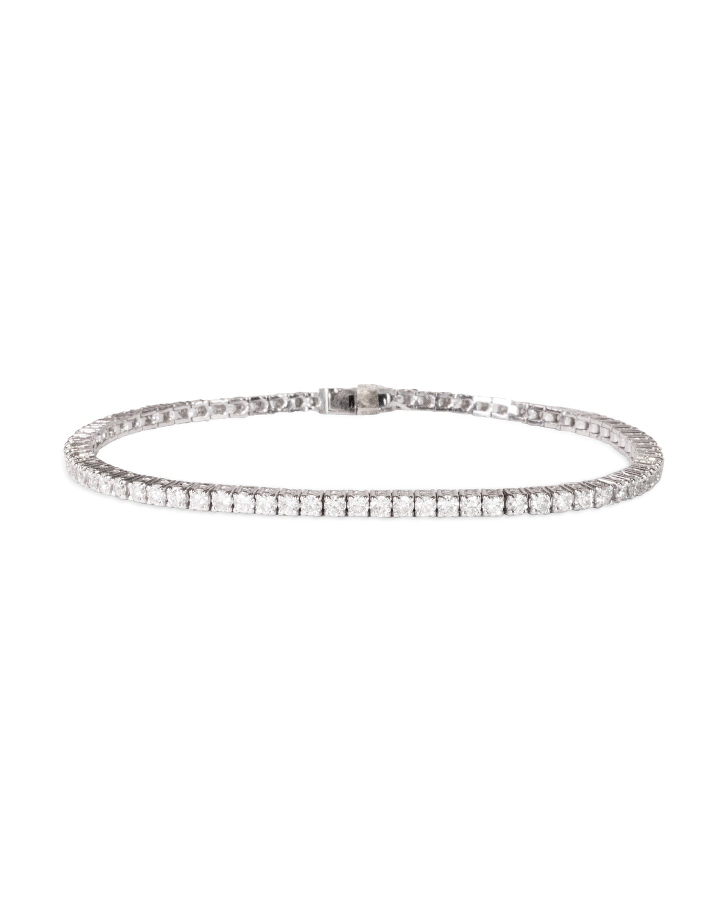 White Gold & Diamond Tennis Bracelet