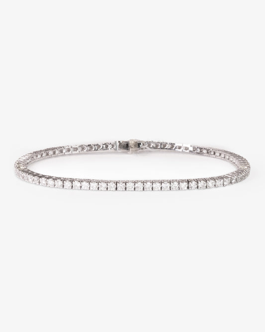 White Gold & Diamond Tennis Bracelet