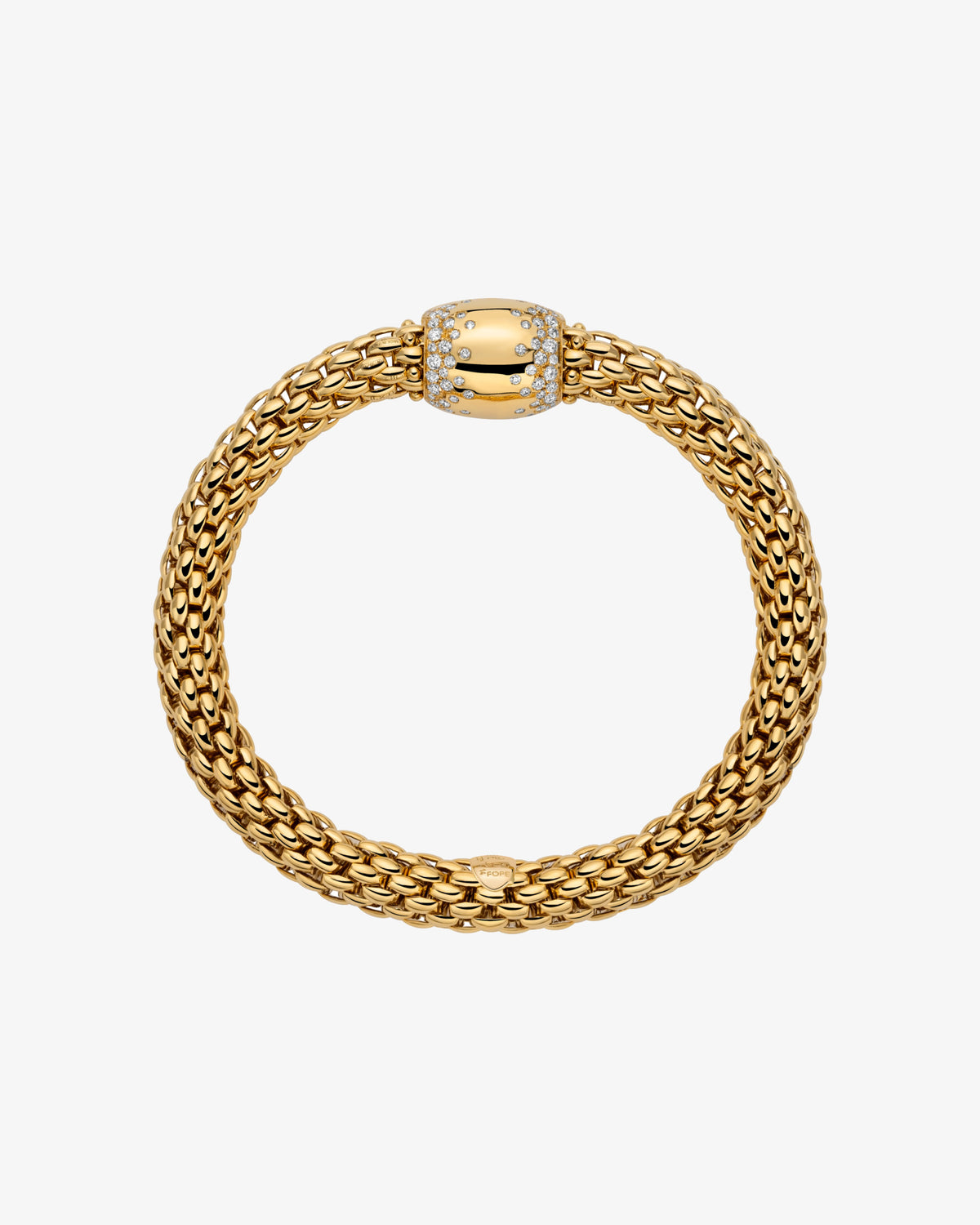 Fope Love Nest Flex'it Bracelet with Diamonds