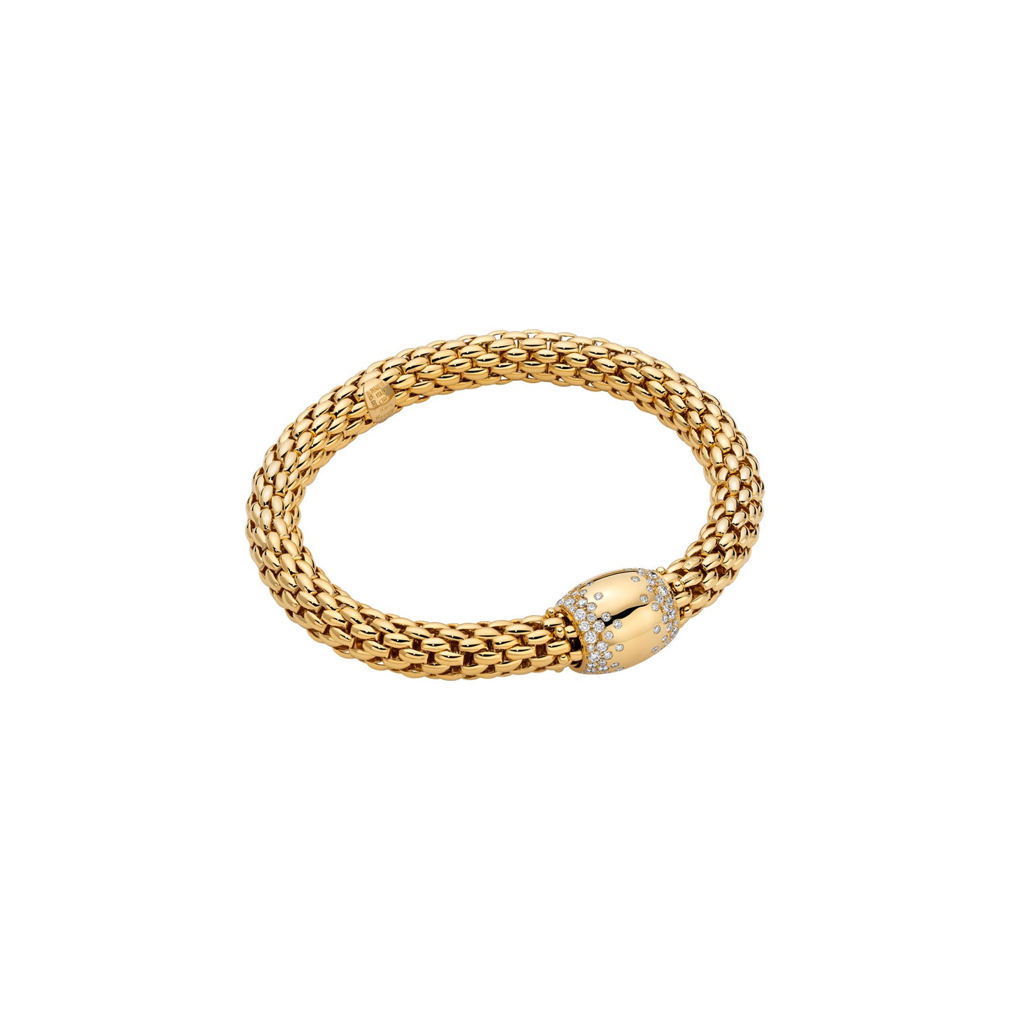 Fope 'Love Nest' Collection Flex'it Bracelet with Diamonds