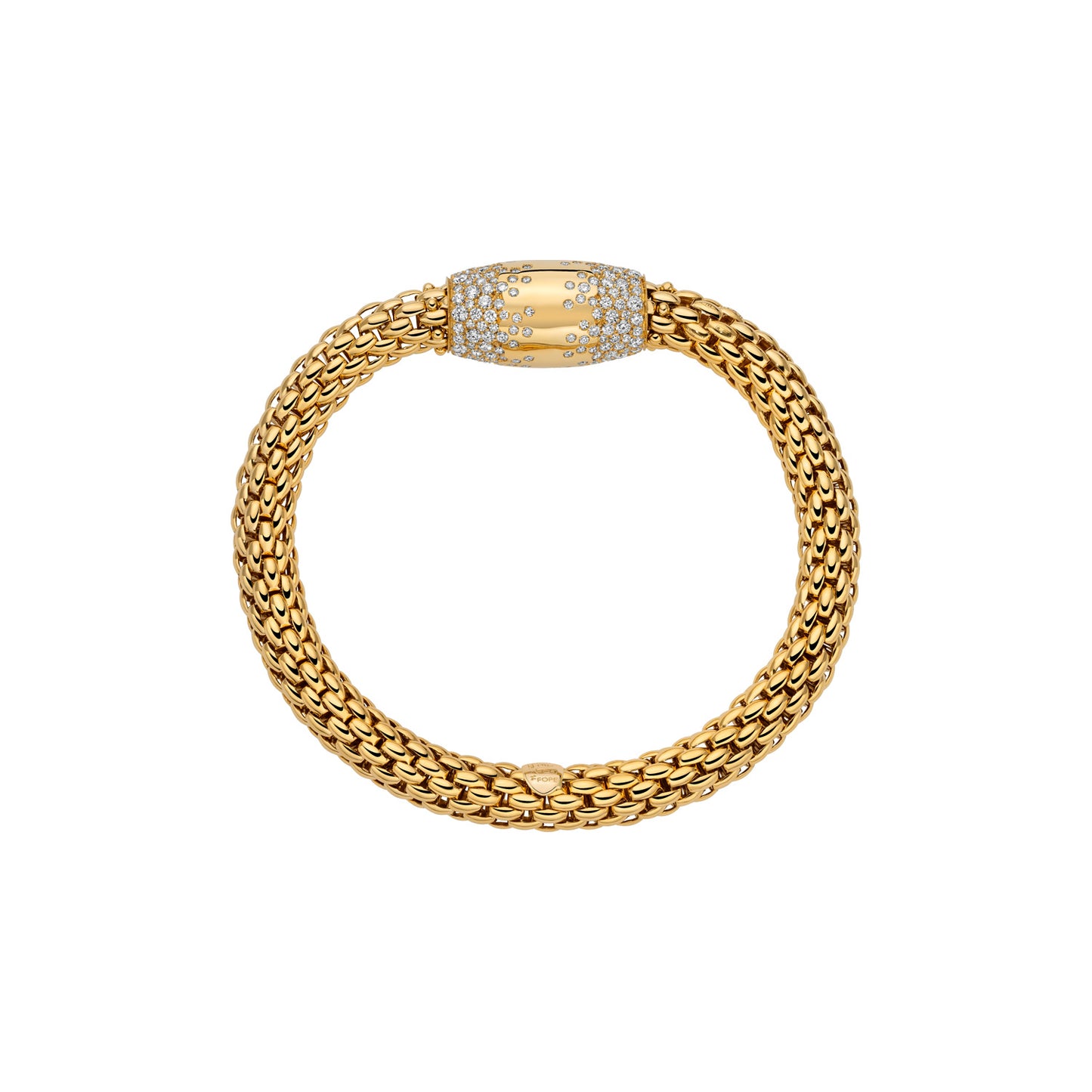 Fope 'Love Nest' Collection Flex'it Bracelet with Diamonds