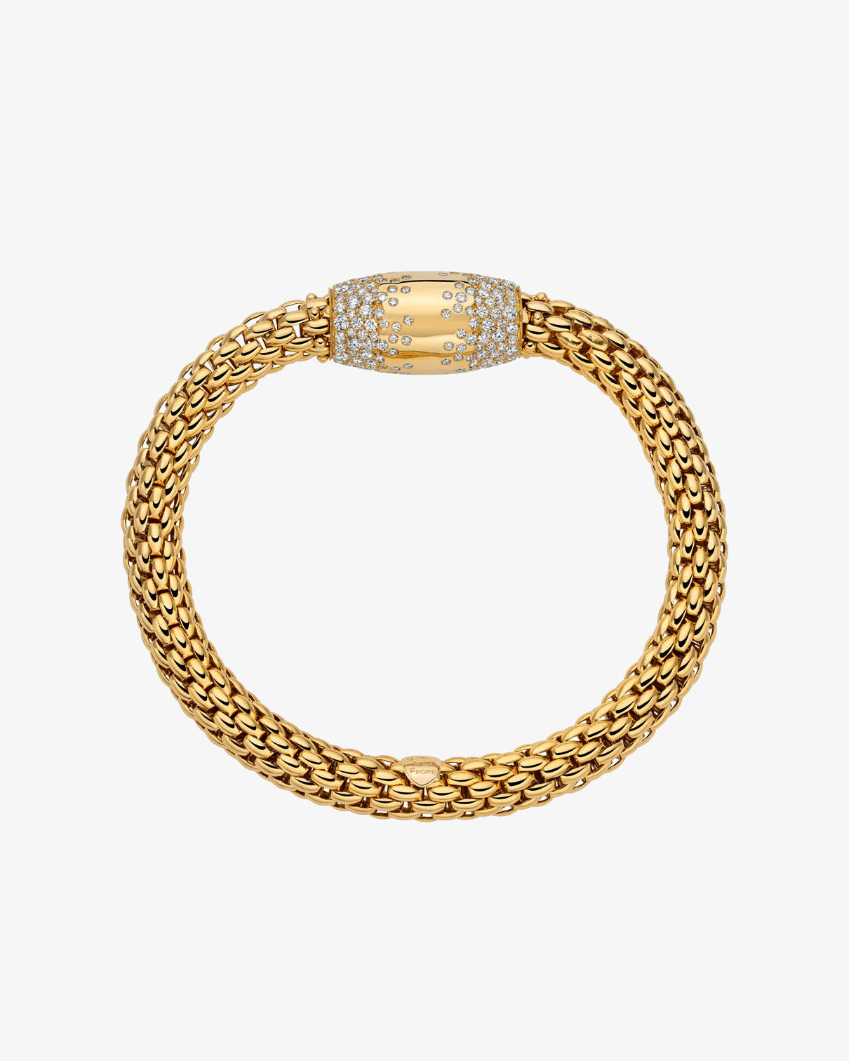 Fope 'Love Nest' Collection Flex'it Bracelet with Diamonds