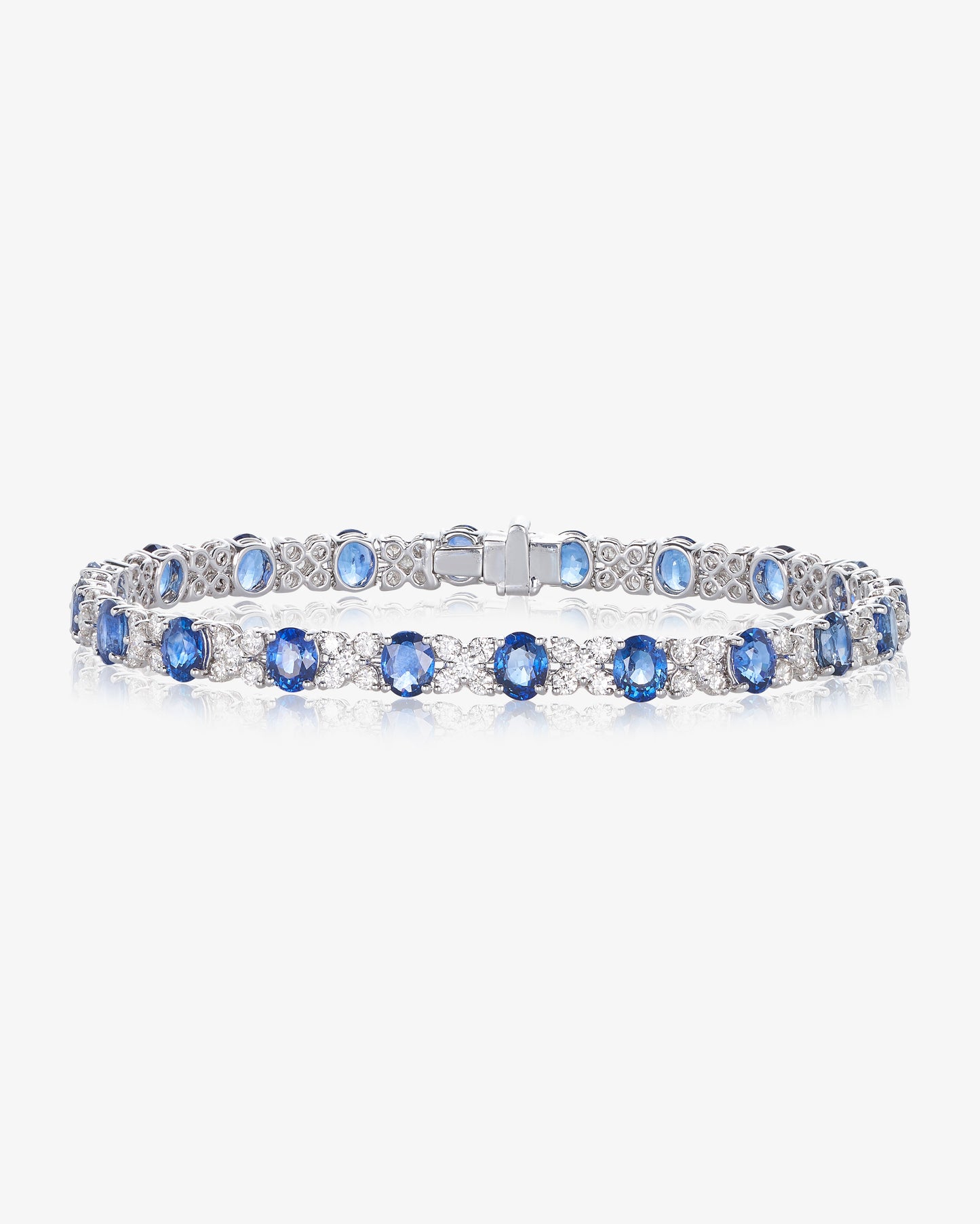 Sapphire and Diamond Bracelet