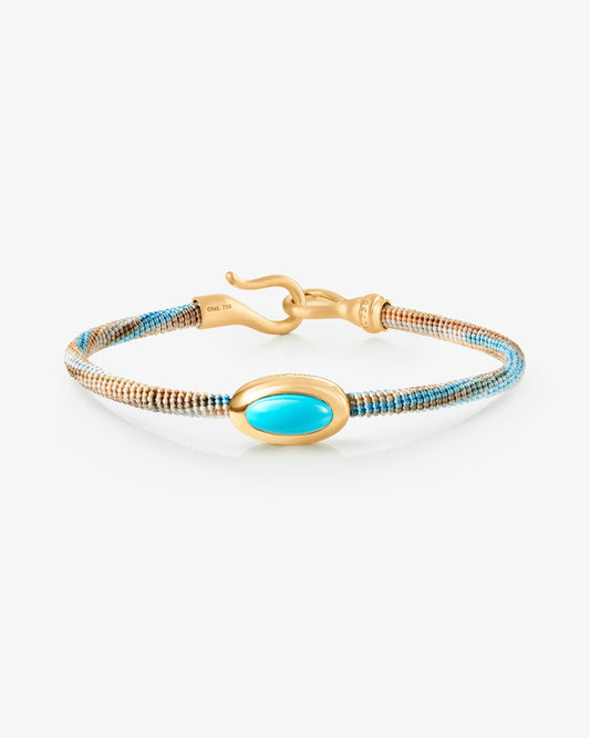 Ole Lynggaard Life Bracelet with Turquoise