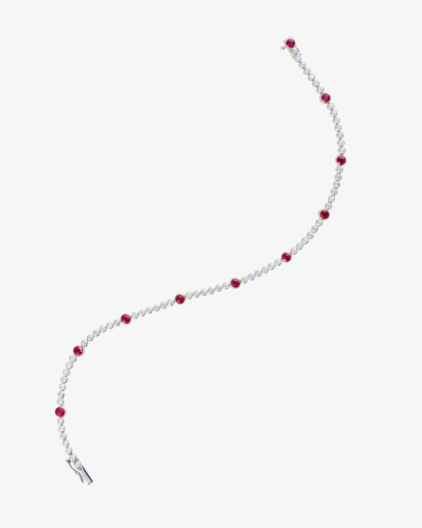 Diamond and Ruby Bracelet