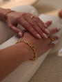 Gold Tourmaline Bracelet