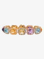 Multi-Gemstone Sugarloaf Bracelet