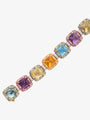 Multi-Gemstone Sugarloaf Bracelet