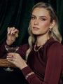 Rubellite and ASHOKA Diamond Ring