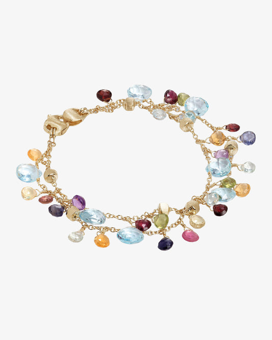 Marco Bicego 'Paradise' Collection Multi Coloured Gem Stone Bracelet