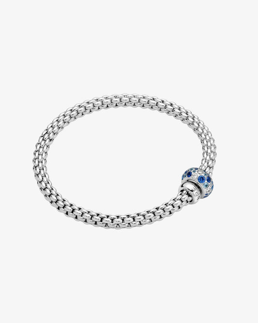 Fope 'Solo' Diamond and Sapphire Bracelet