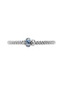 Fope 'Solo' Diamond and Sapphire Bracelet