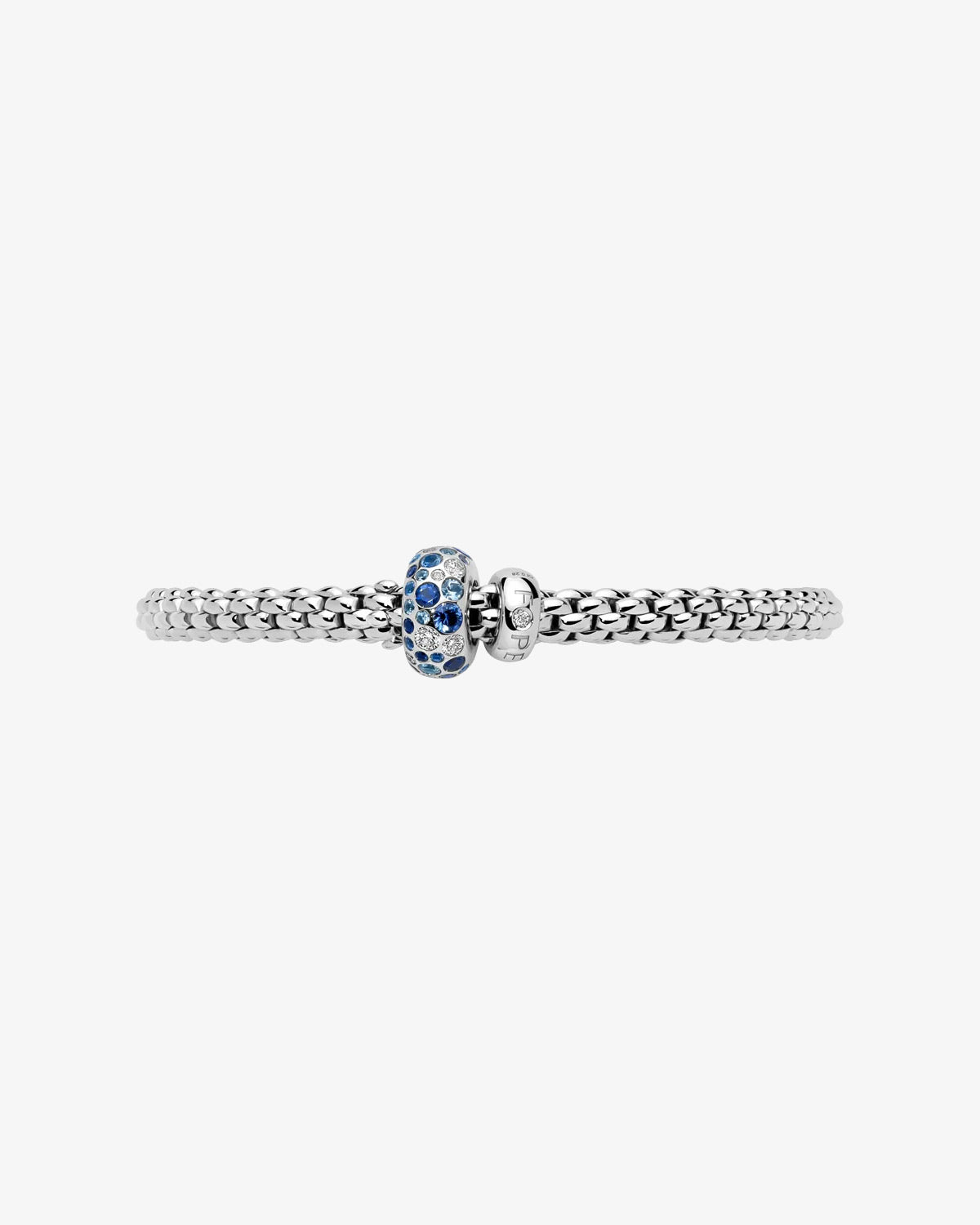 Fope 'Solo' Diamond and Sapphire Bracelet