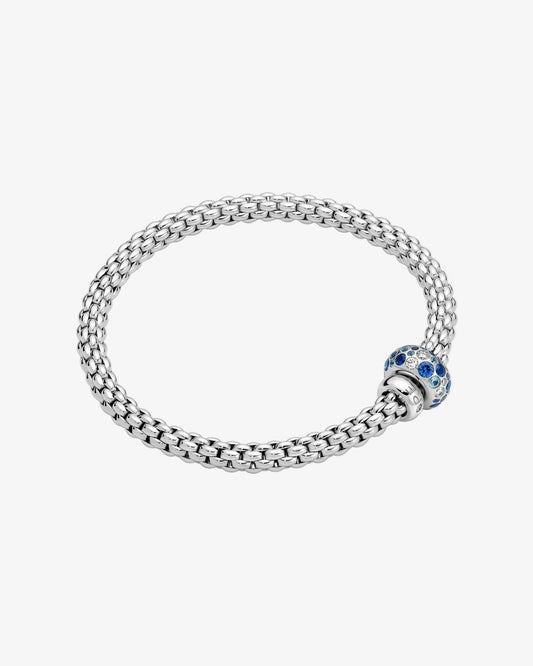 Fope 'Solo' Diamond and Sapphire Bracelet