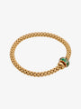 Fope 'Solo' Diamond and Emerald Bracelet
