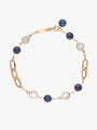 Gold Gemstone Bracelet
