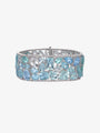 Aquamarine and Diamond Bracelet