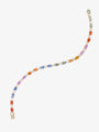 Multi-coloured Sapphire and Diamond Bracelet