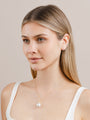 Australian South Sea Pearl Drop Diamond Necklace