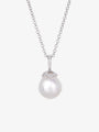 Australian South Sea Pearl Drop Diamond Pendant