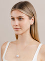 Australian South Sea Pearl Drop Diamond Necklace