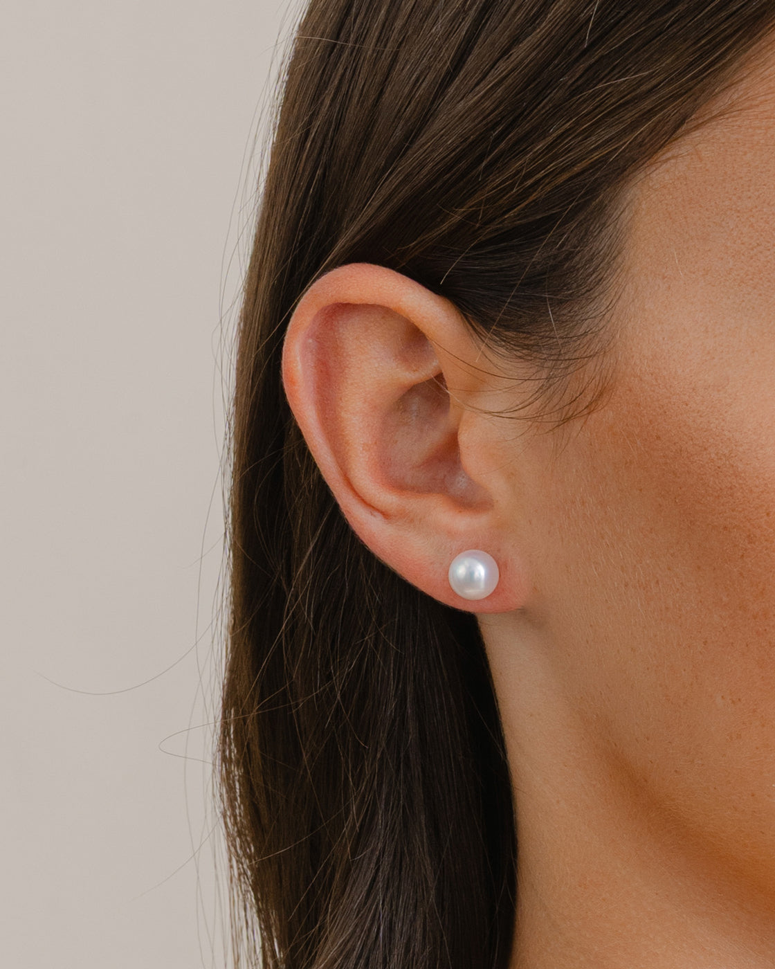 Pearl Stud Earrings