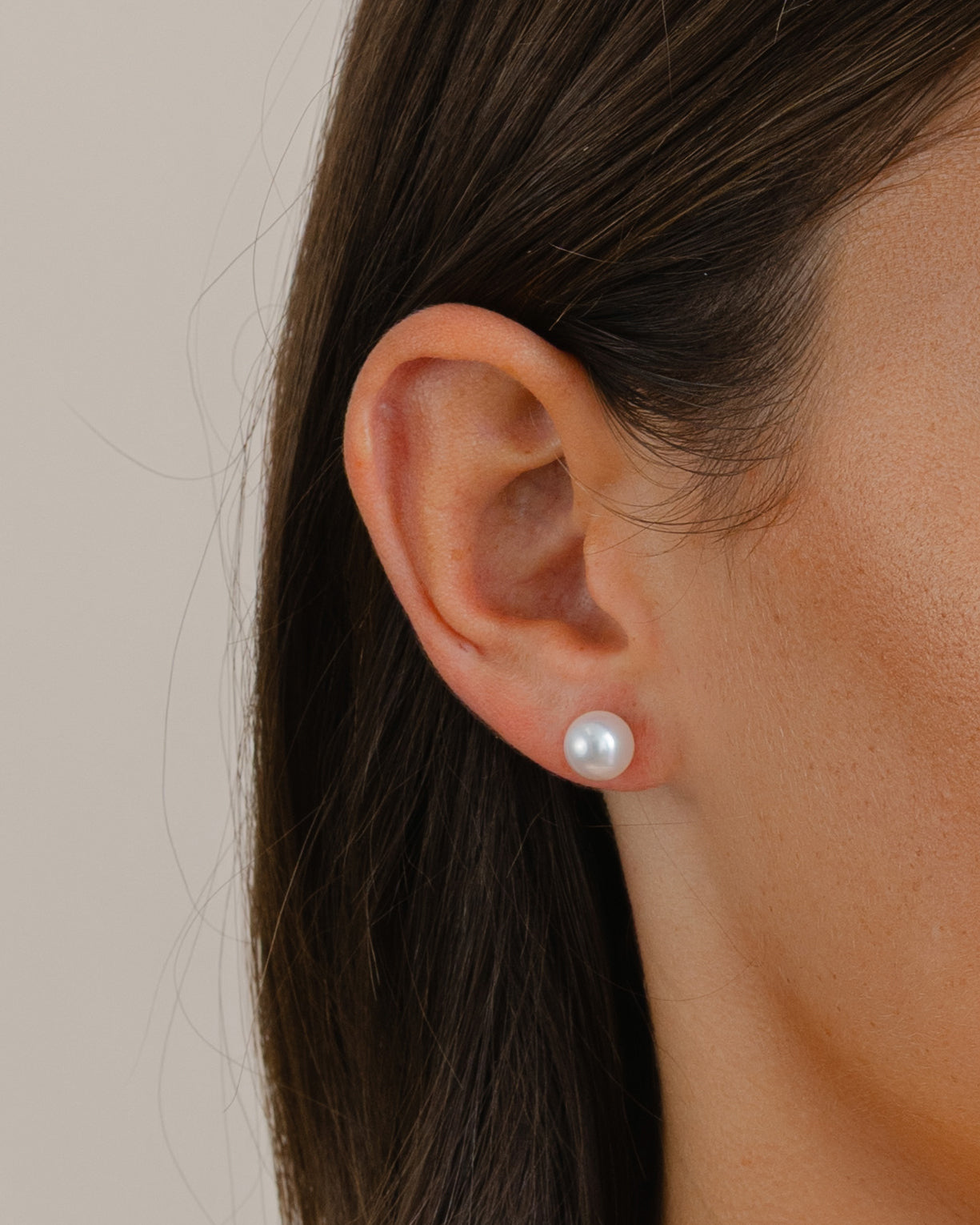 Pearl Stud Earrings