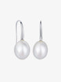 Pearl Hook Drop Earrings