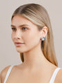 Pearl, Sapphire and ASHOKA® Diamond Earrings