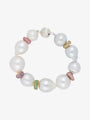 Australian South Sea Pearl Bracelet with Coloured Rondelles
