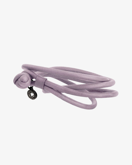 Ole Lynggaard 'Sweet Drops' Leather Bracelet - Purple/Grey