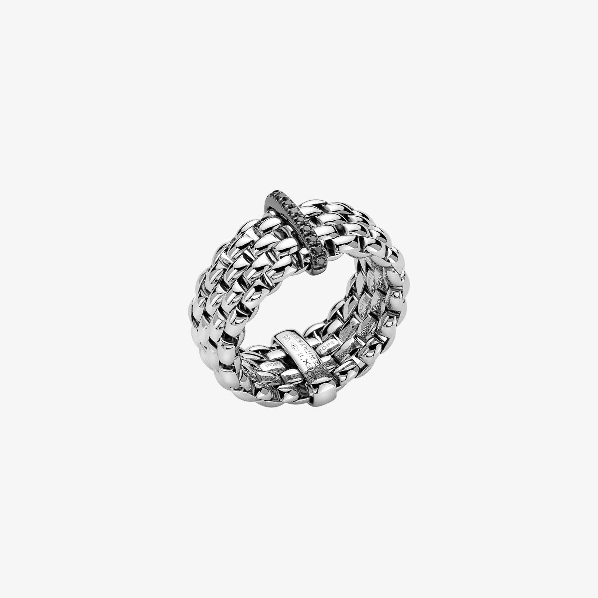 Fope 'Panorama' Black Diamond Ring