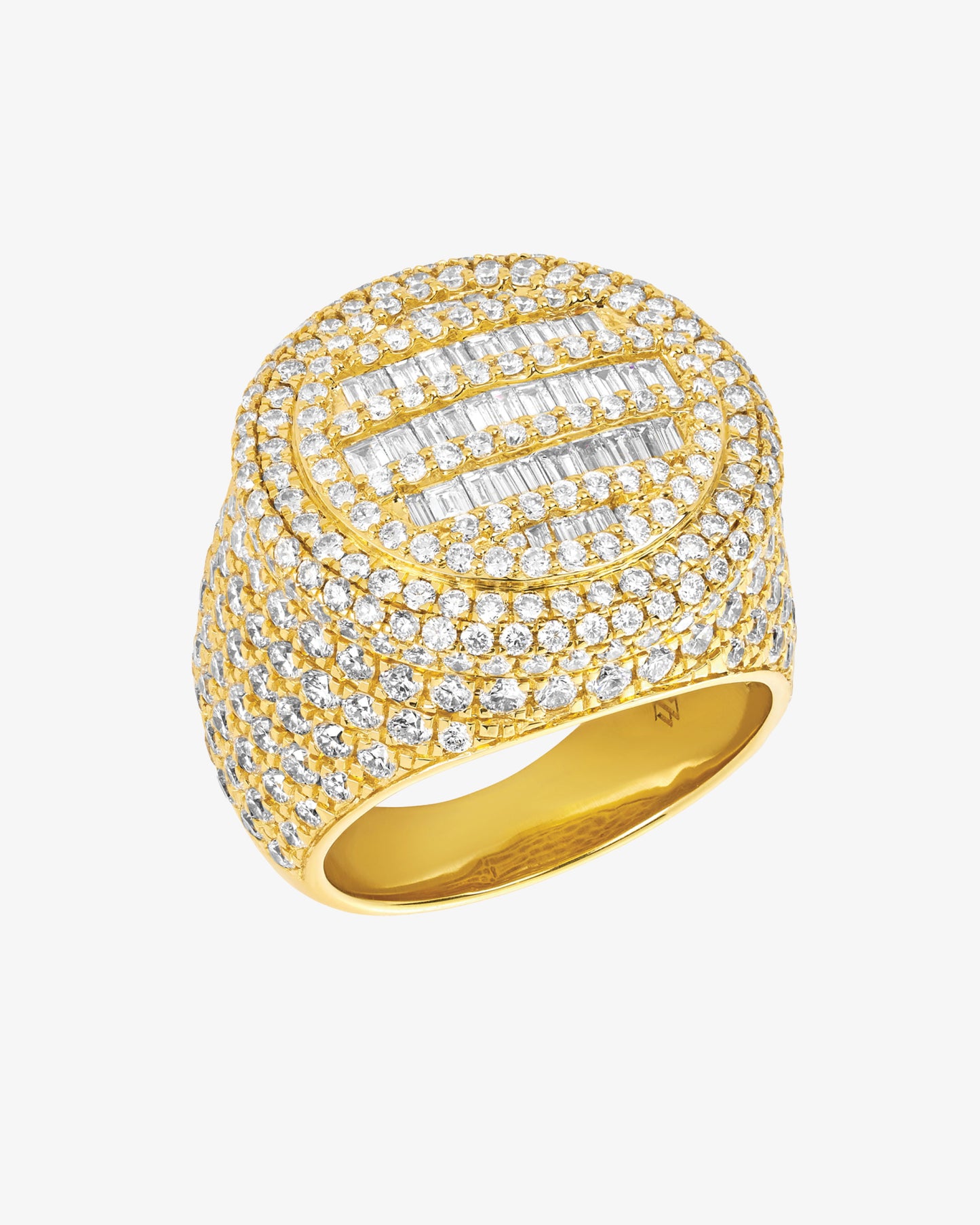 MW ‘Superbowl’ - Diamond And Yellow Gold Ring