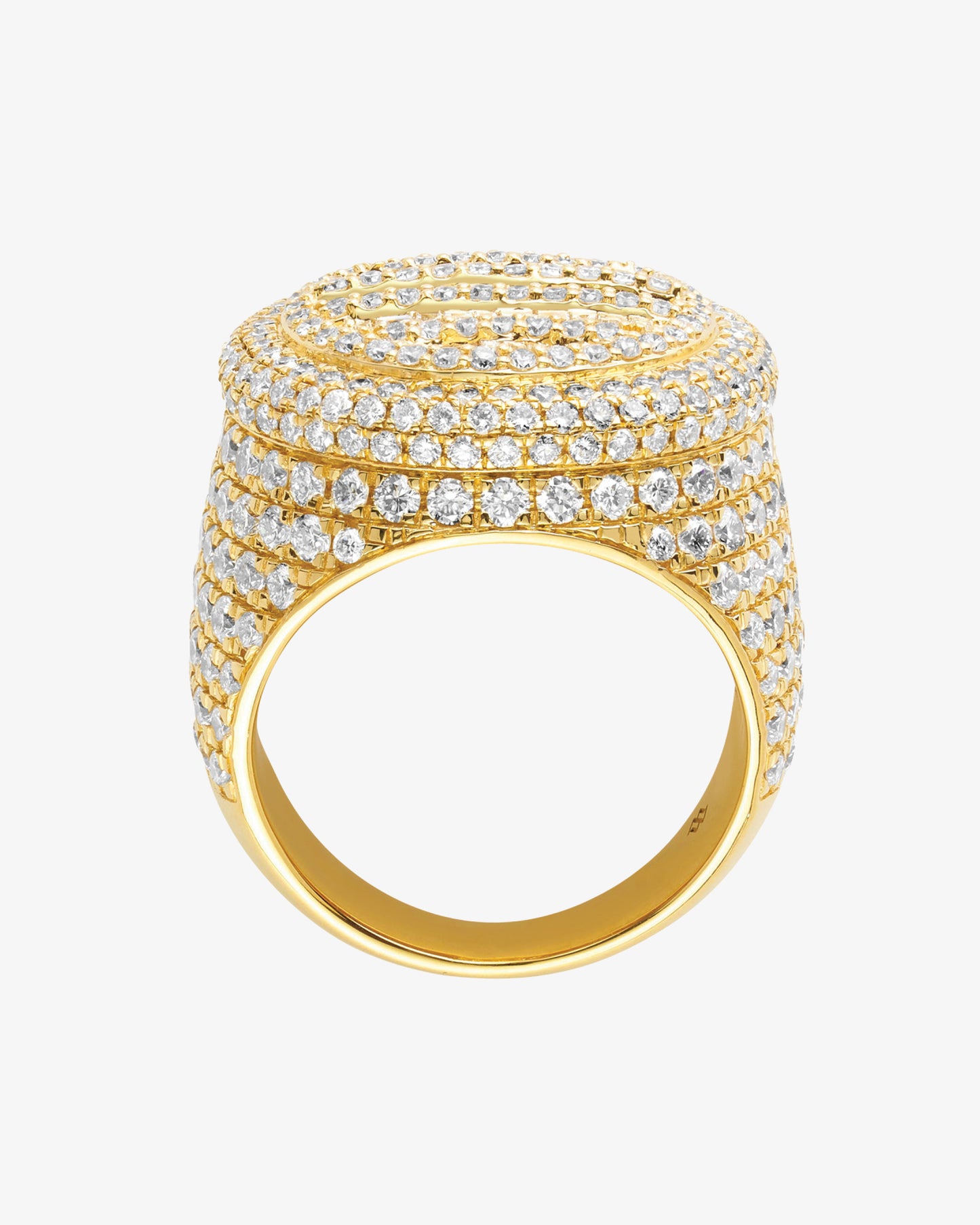 MW ‘Superbowl’ - Diamond And Yellow Gold Ring