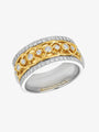 MW ‘Combination’ - Diamond, Yellow And White Gold Ring