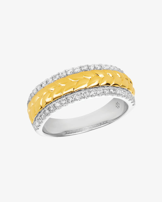 MW ‘Wave’ - Diamond, Yellow And White Gold