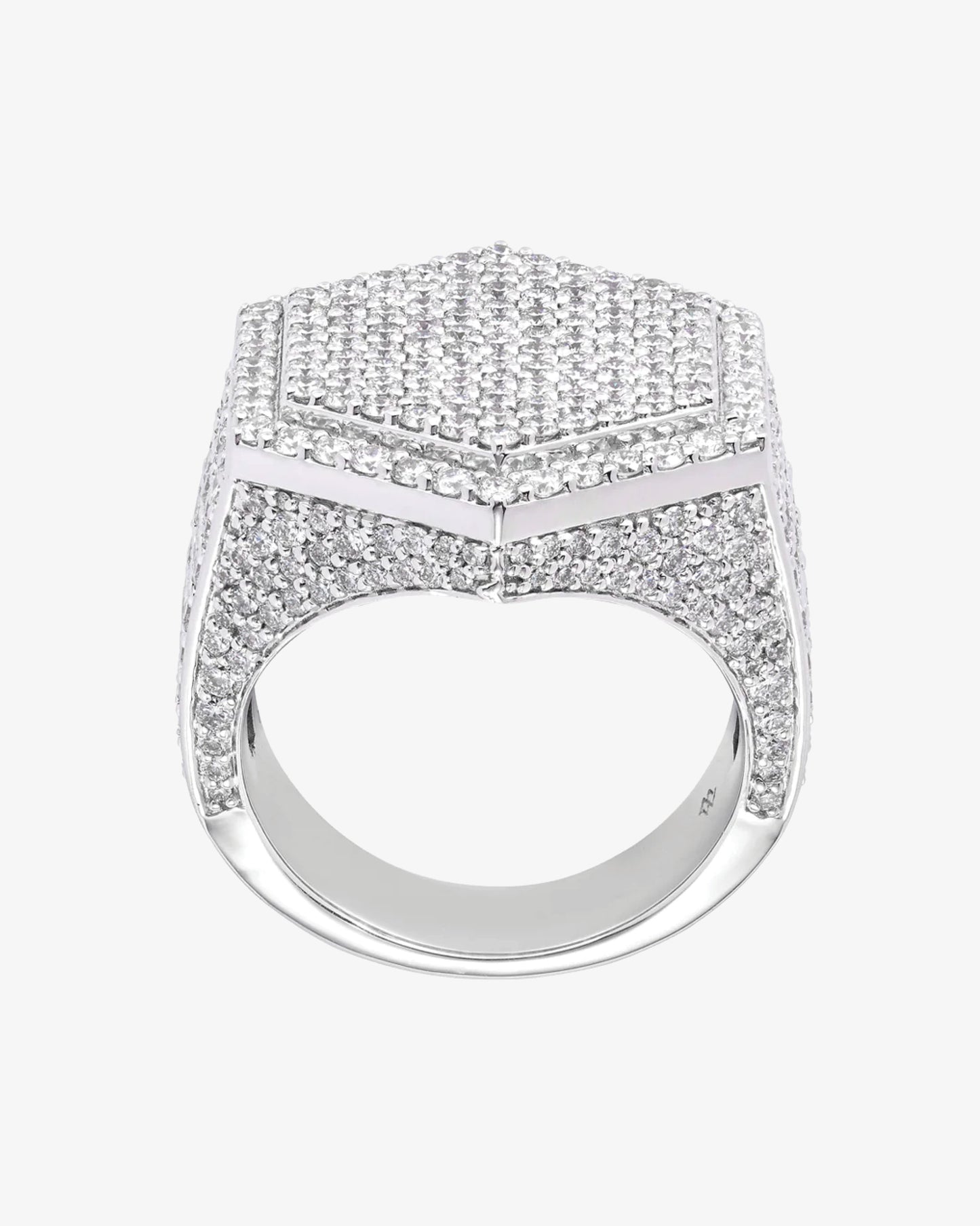 MW ‘Hex’ - Diamond And White Gold Ring