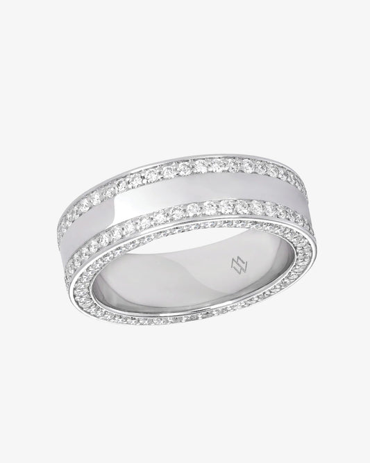 MW ‘Band’ - Diamond And White Gold Ring