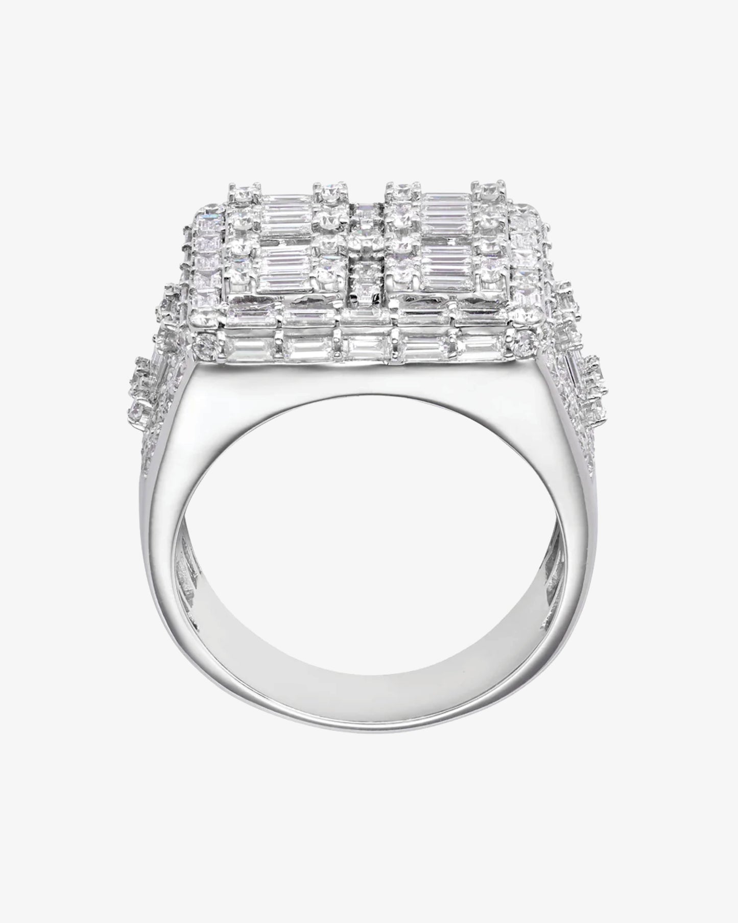 MW ‘Blocks’ - Diamond And White Gold Ring