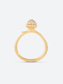 Ole Lynggaard Lotus Small Pave Diamond Ring