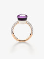 Pomellato Nudo Collection Amethyst & Diamond Ring