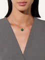 Pomellato Pom Pom Dot Malachite and Mother of Pearl Necklace