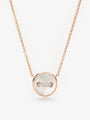 Pomellato Pom Pom Dot Mother of Pearl and Diamond Necklace