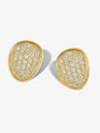 Marco Bicego Lunaria Alta Stud Diamond Earrings