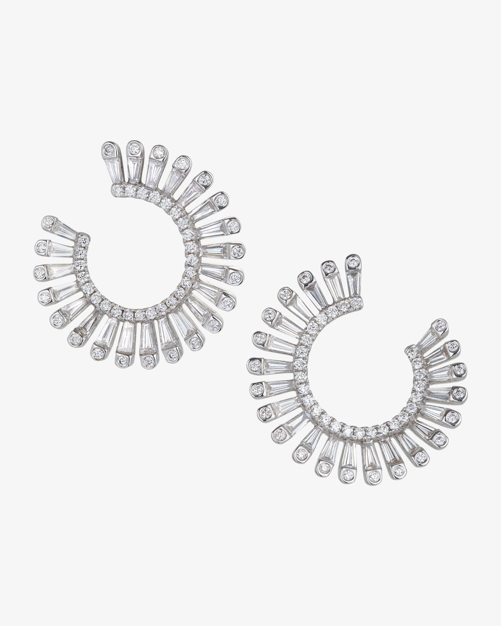 Diamond Fan Earrings – McKinneys Jewellers