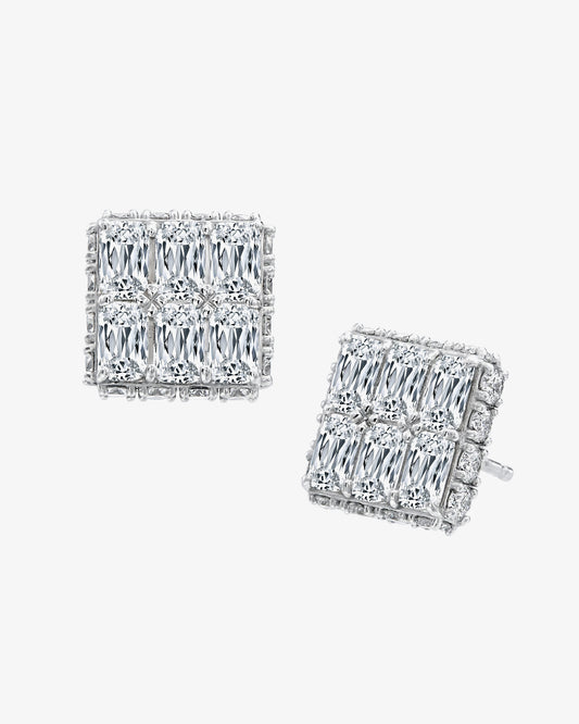 ASHOKA® Adorned Diamond Stud Earrings