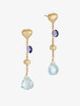 Marco Bicego Paradise Collection Mixed Gemstone Earrings